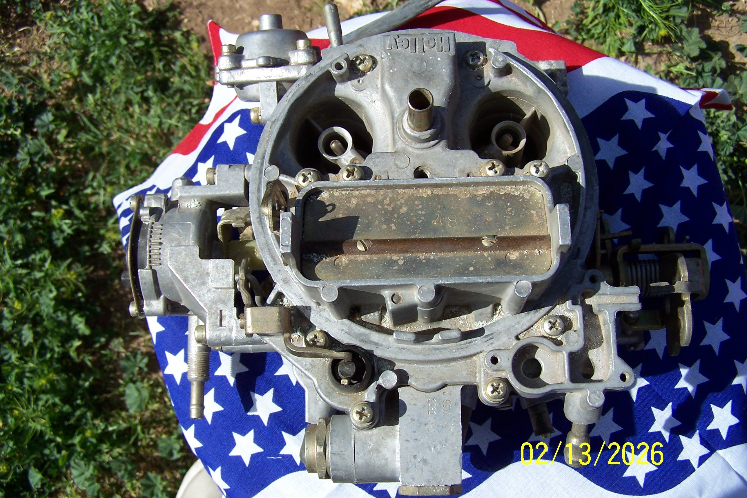 Holly Carburetor:  Economaster 4-Barrel Carburetor  Model 6R-5643B