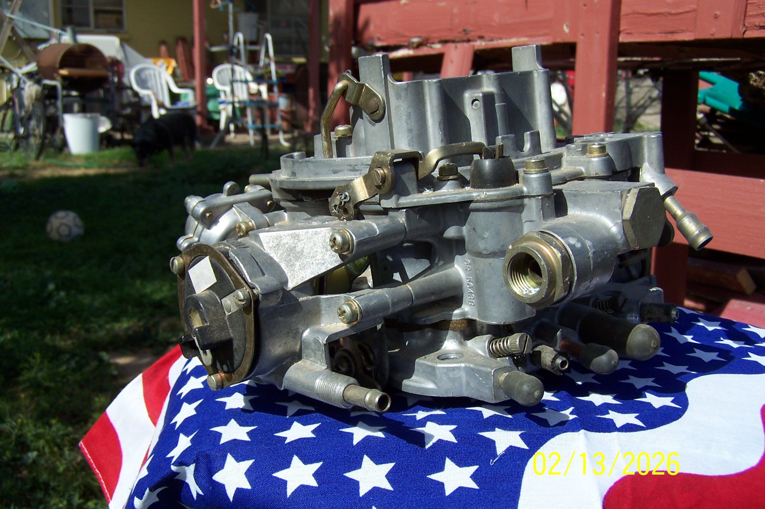 Holly Carburetor:  Economaster 4-Barrel Carburetor  Model 6R-5643B