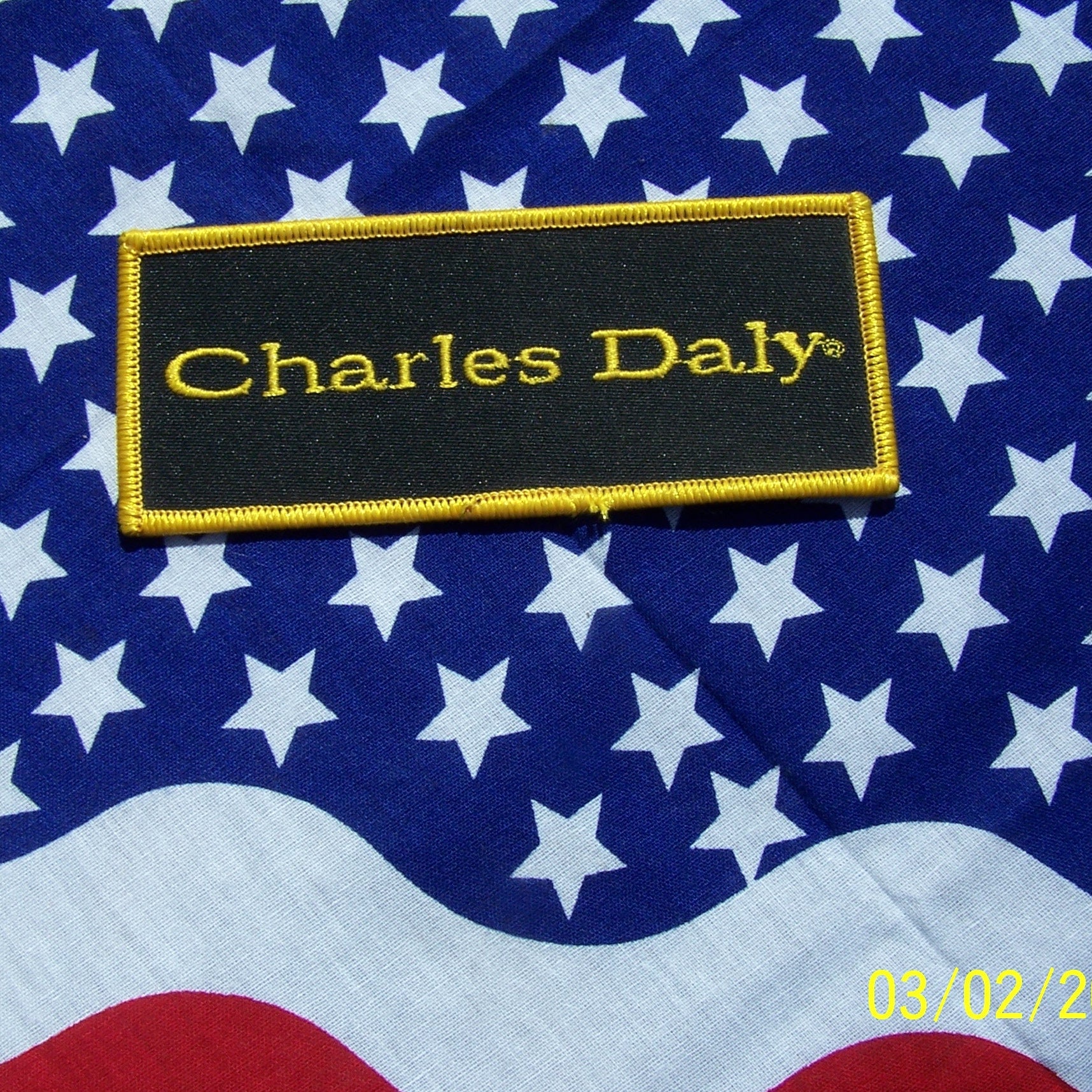Charles Daly Logo Patch (Iron-On)