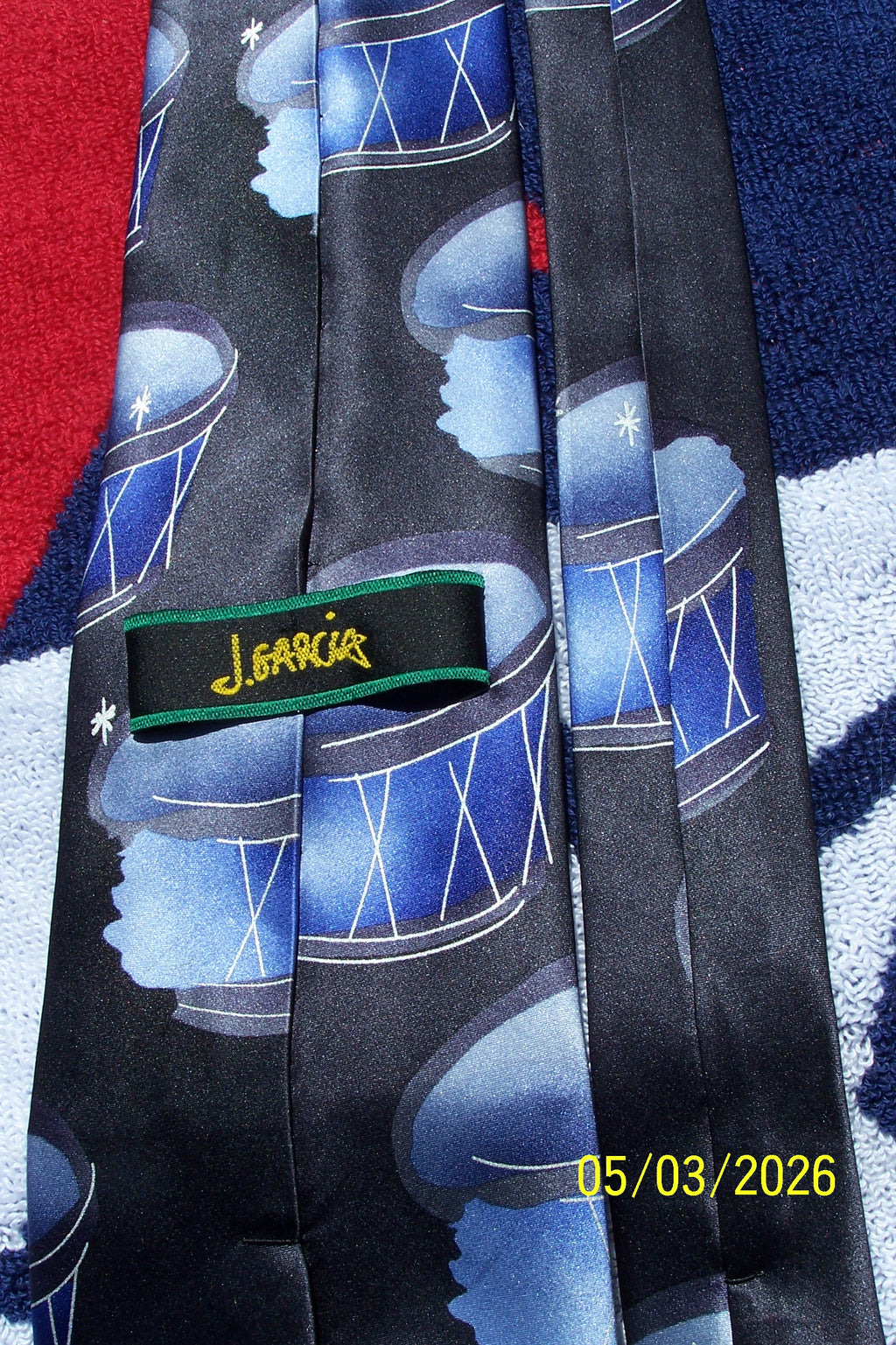 J.Garcia Drummers Collection Thirty Five Tie