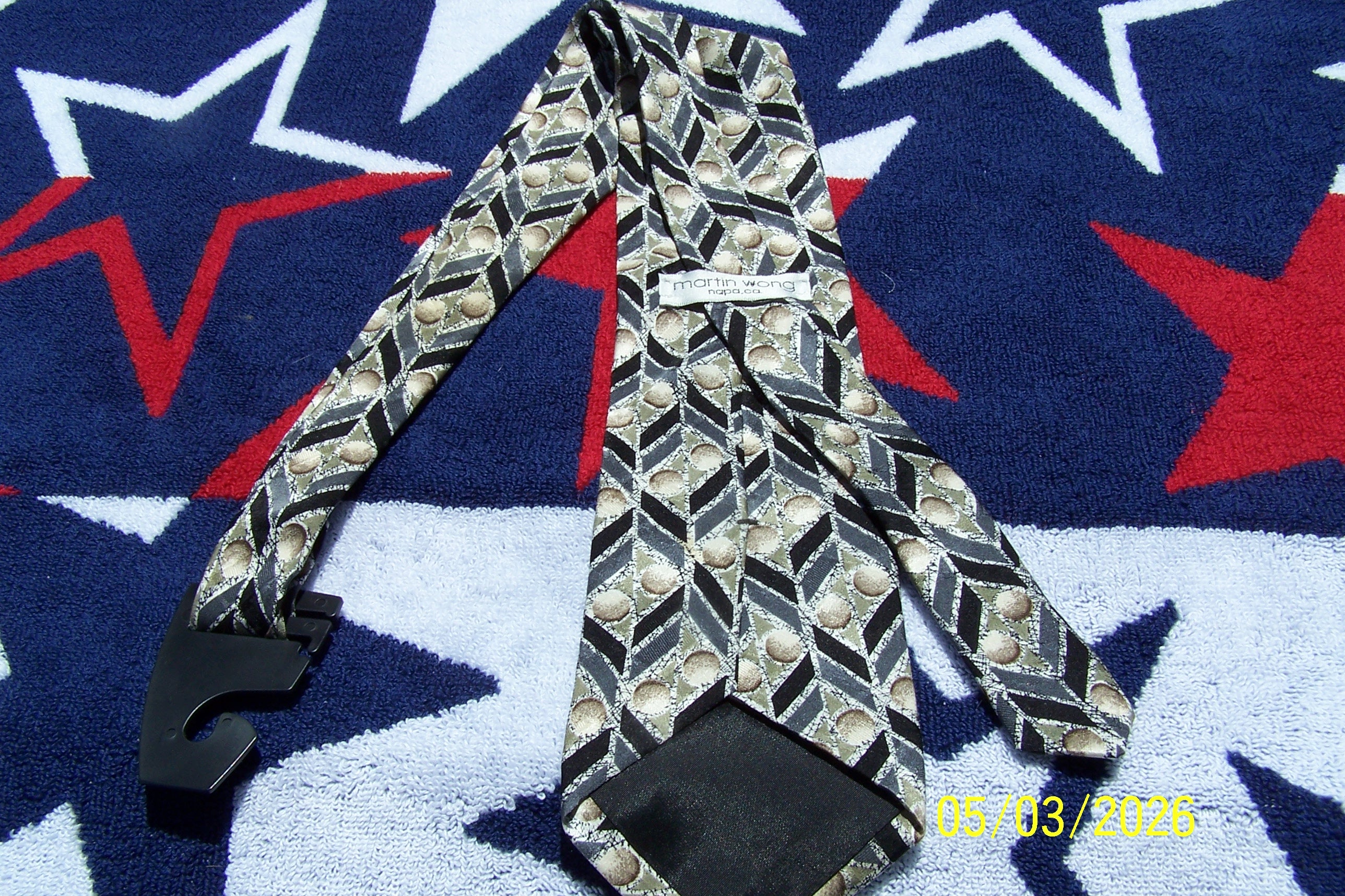 Martin Wong men's Napa Ca Necktie