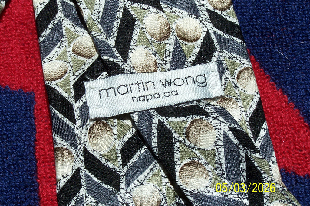 Martin Wong men's Napa Ca Necktie
