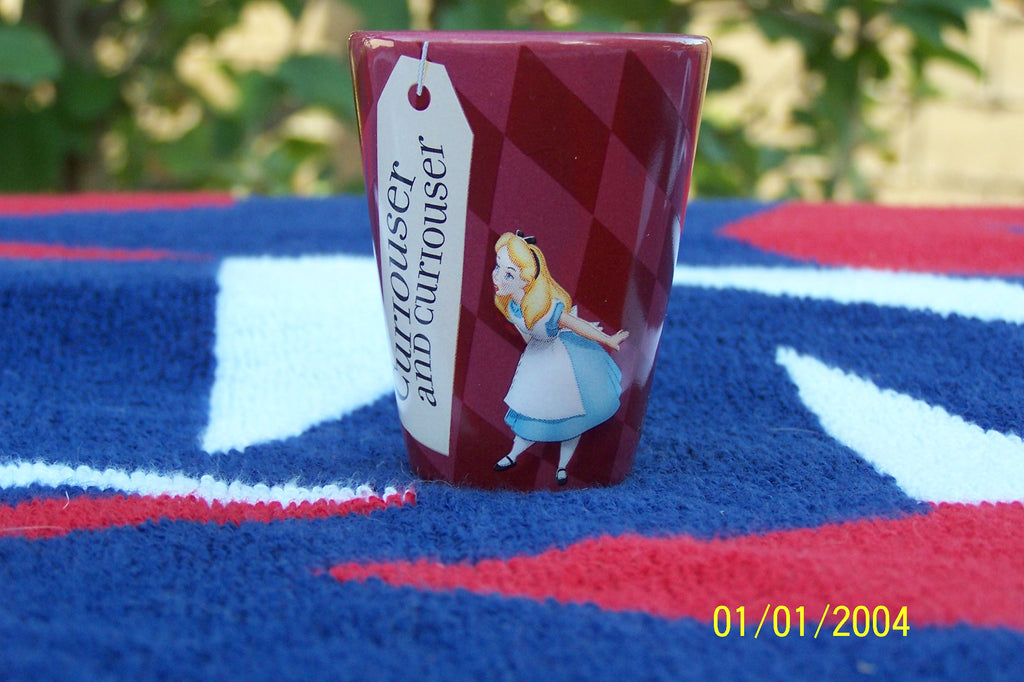 We’re All Mad Here, Curiouser Shot Glass