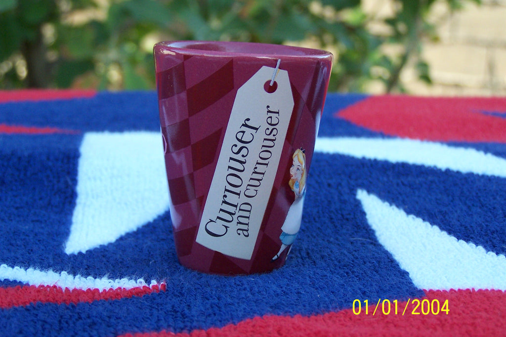 We’re All Mad Here, Curiouser Shot Glass