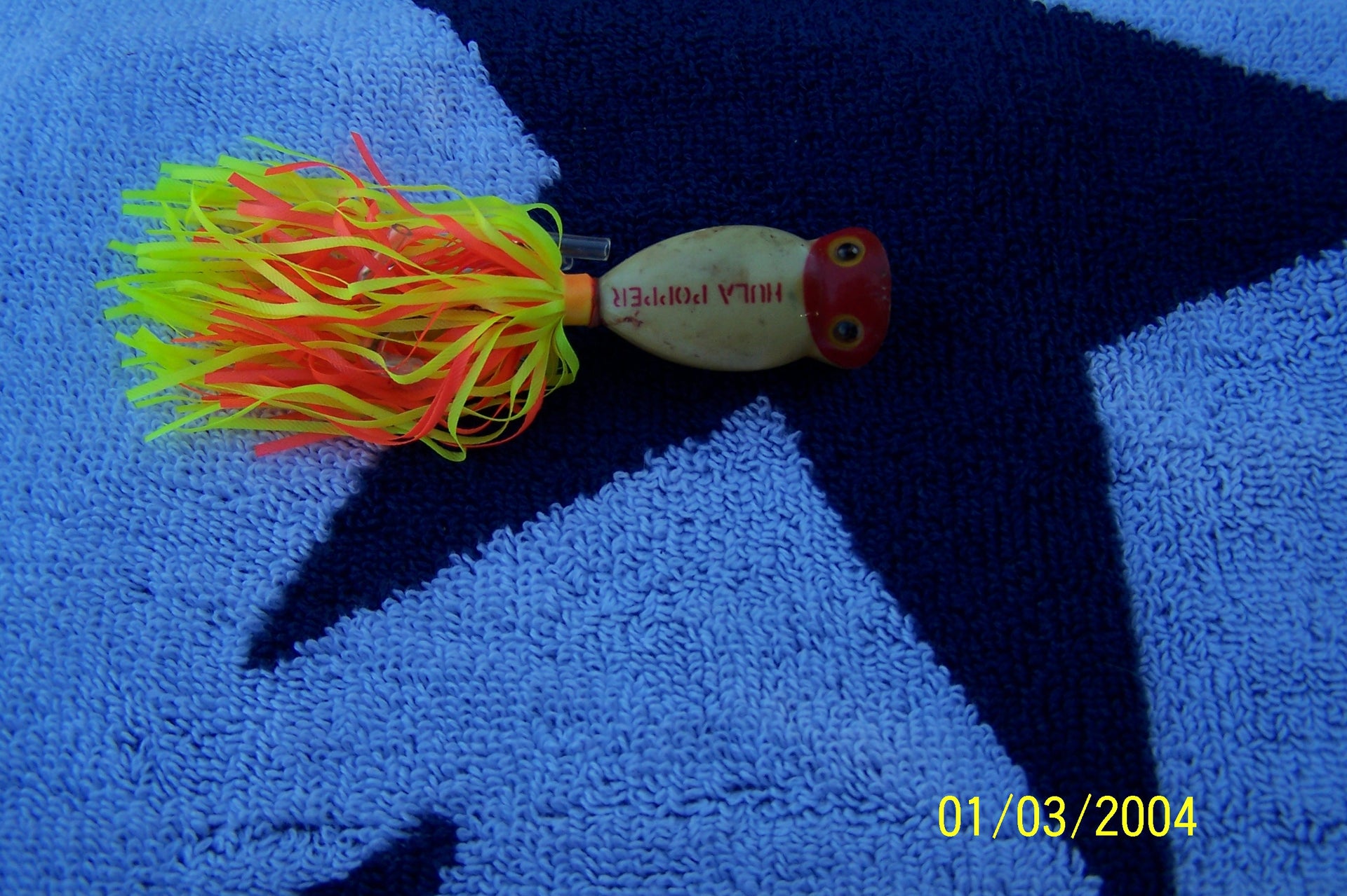Vintage Arbogast Hula Popper fishing lure – RA Brand Grips and Collectables LLc
