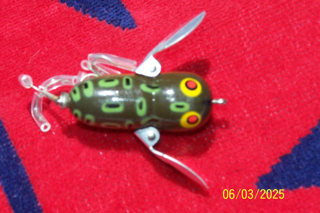 Heddon Tiny Crazy Crawler Vintage