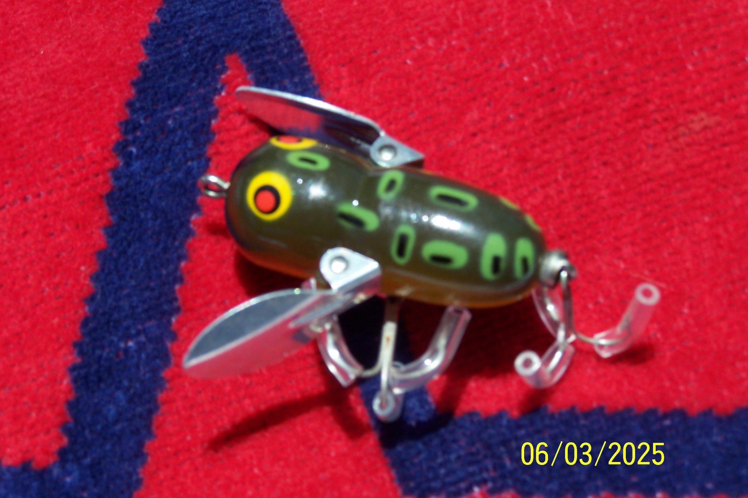 Heddon Tiny Crazy Crawler Vintage