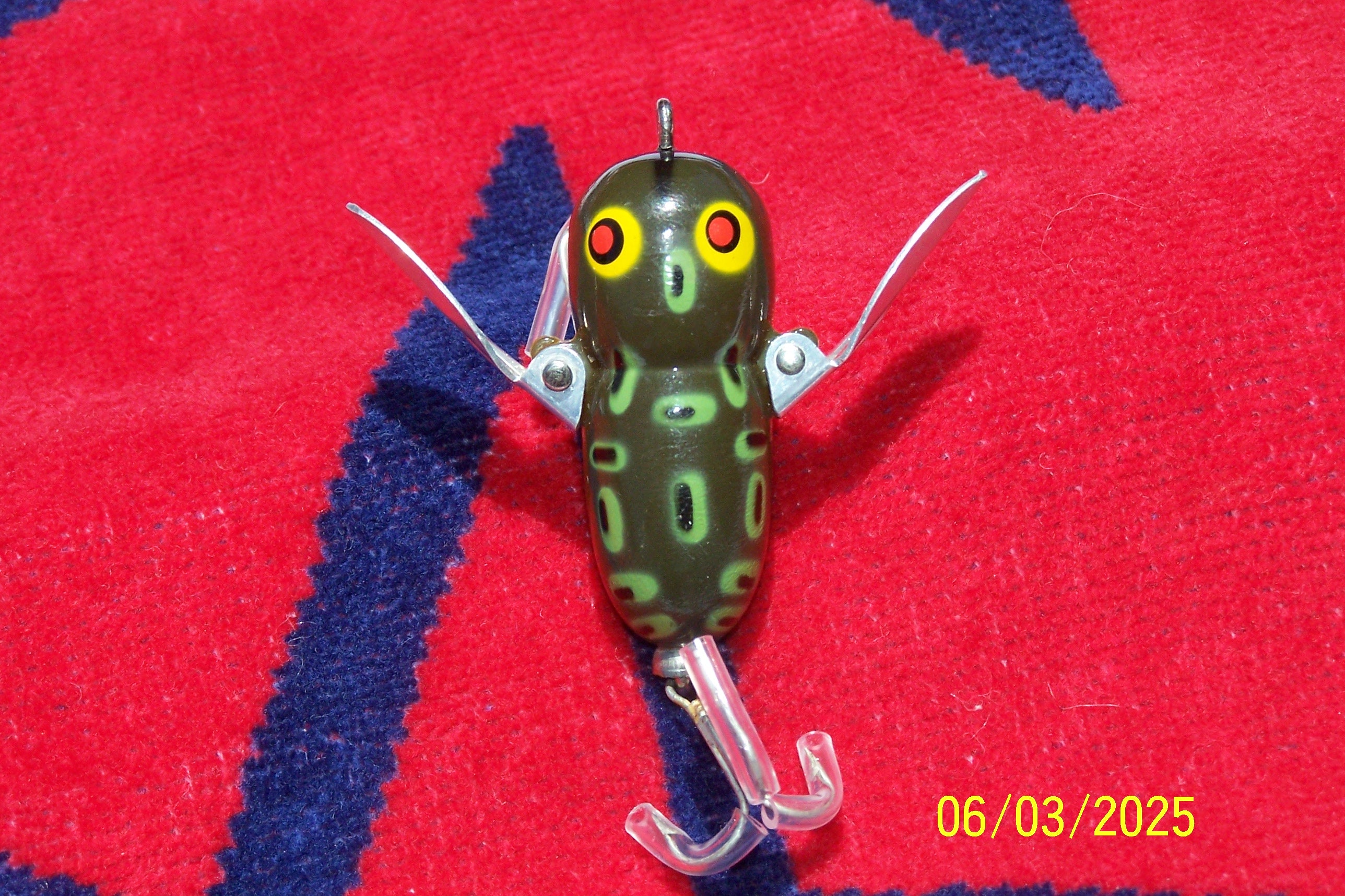 Heddon Tiny Crazy Crawler Vintage