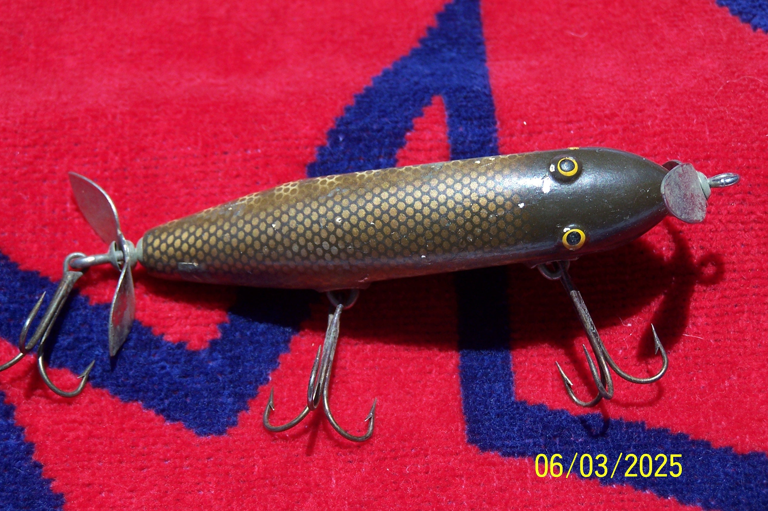Vintage Creek Chub Injured Minnow