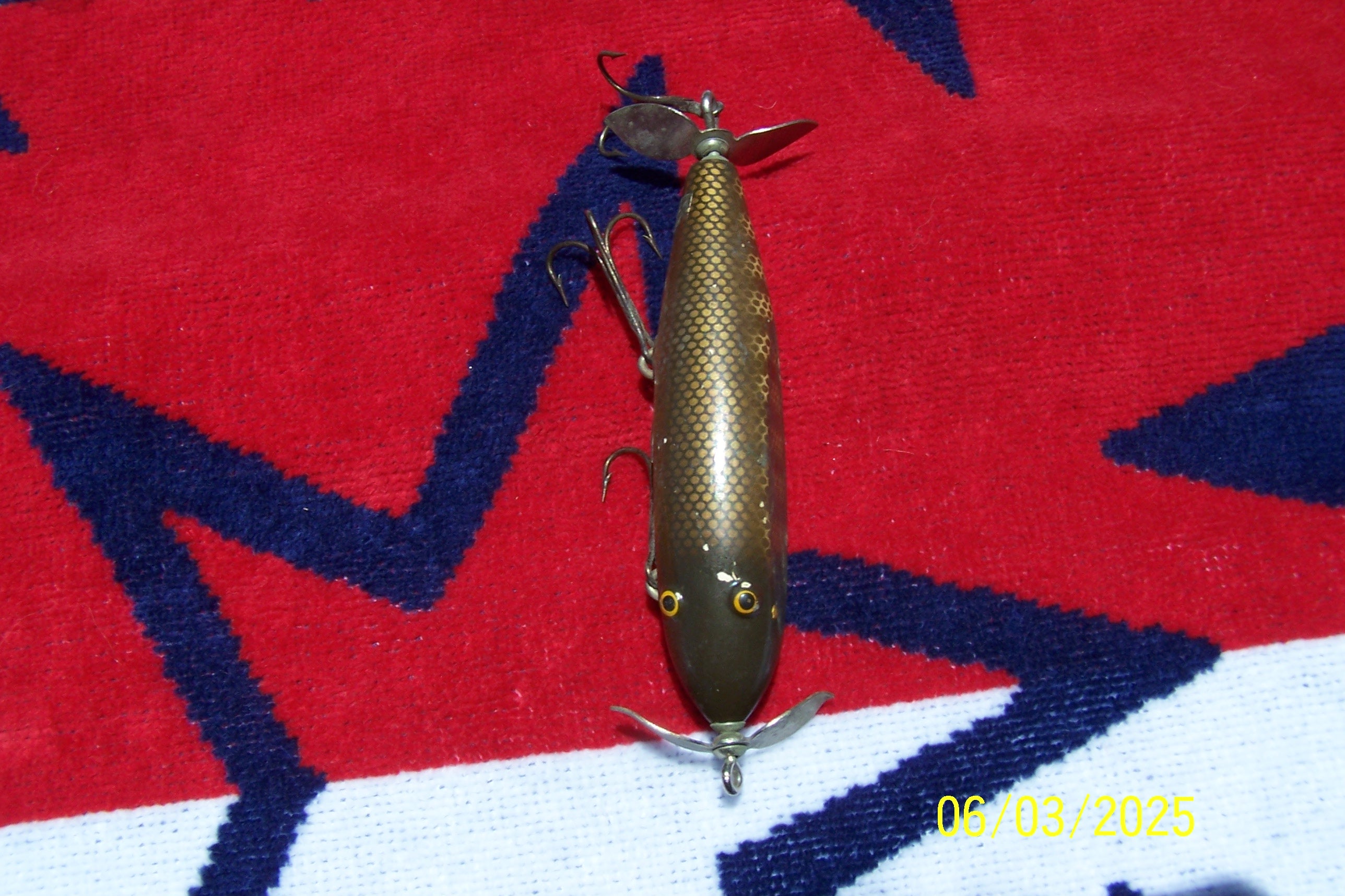 Vintage Creek Chub Injured Minnow