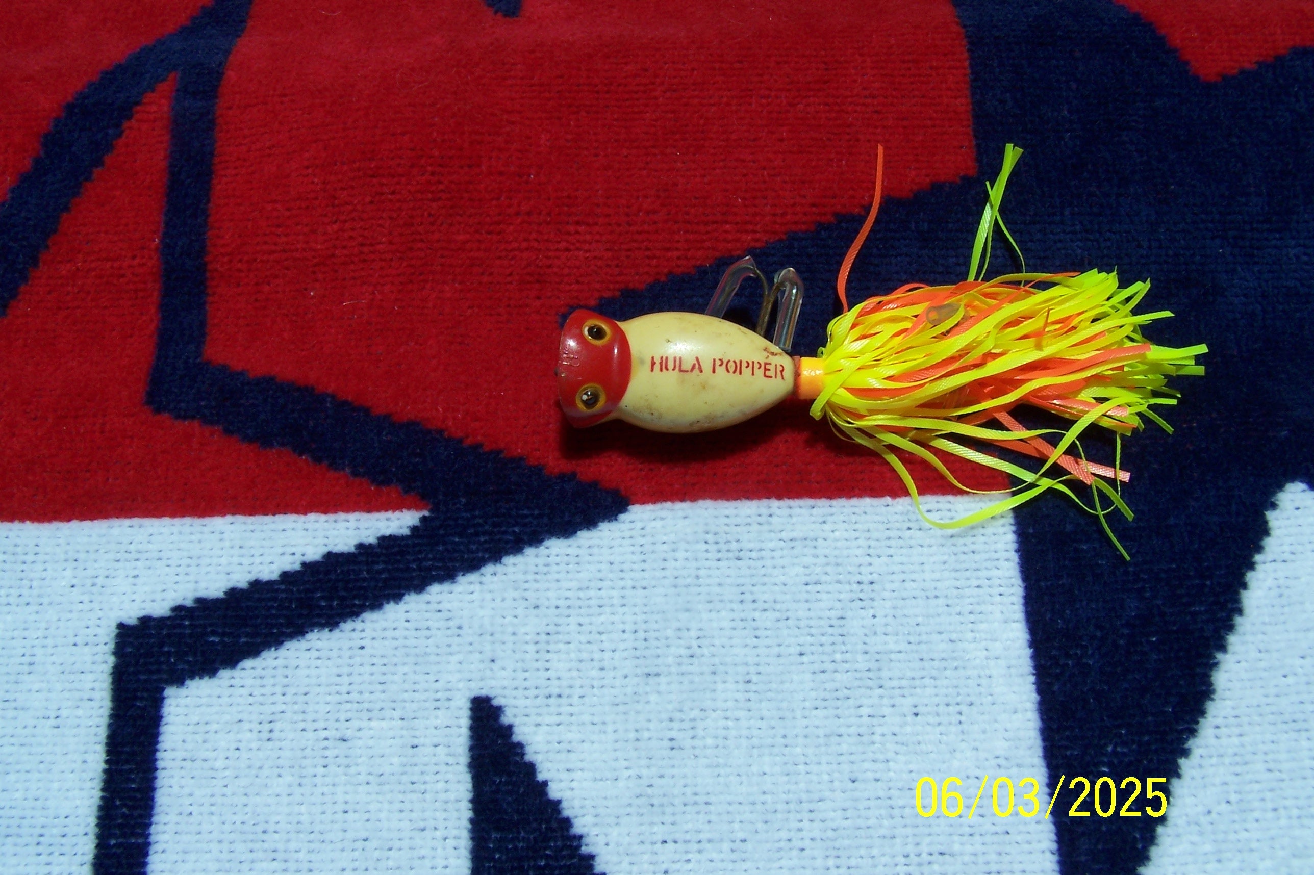 Vintage Arbogast Hula Popper fishing lure – RA Brand Grips and Collectables LLc