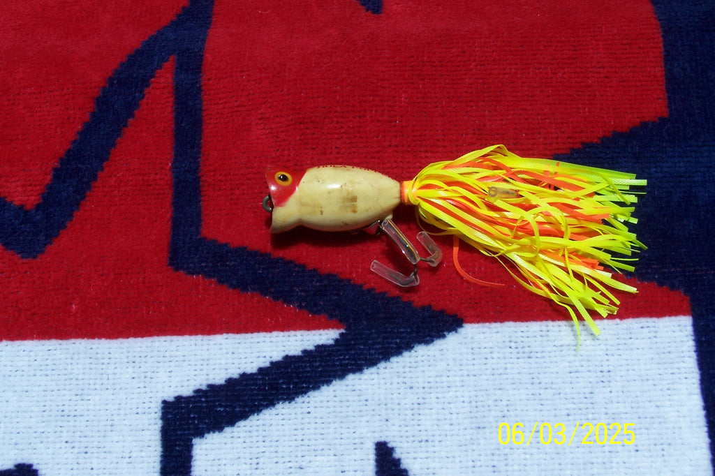 Vintage Arbogast Hula Popper fiskewobler