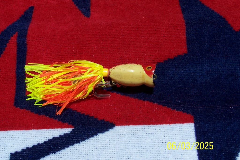 Vintage Arbogast Hula Popper fiskewobler