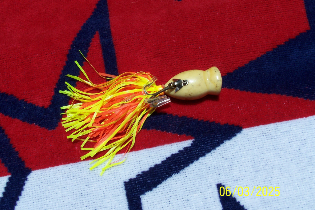 Vintage Arbogast Hula Popper fiskewobler