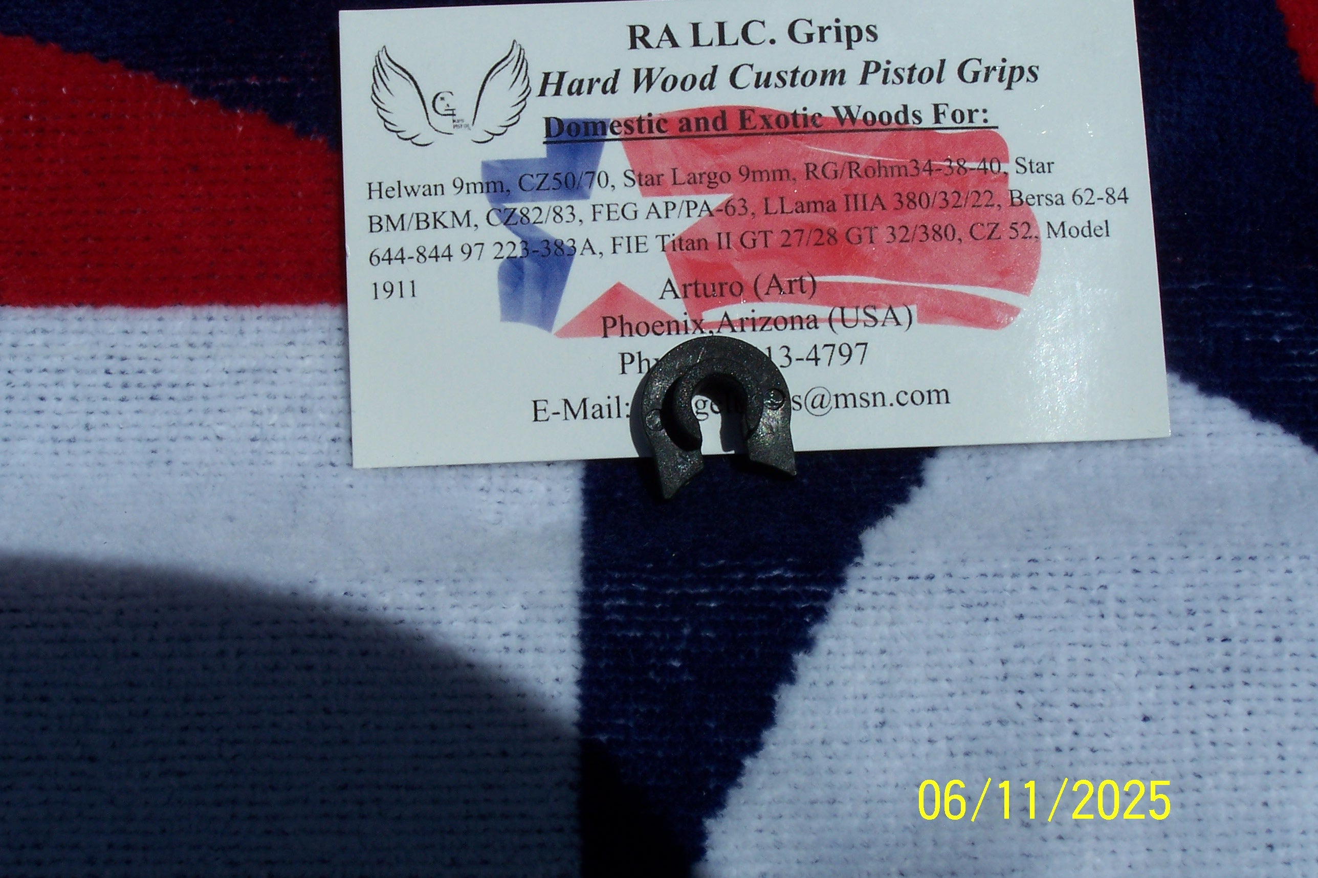 Star PD .45 Auto recoil Spring Guide buffer