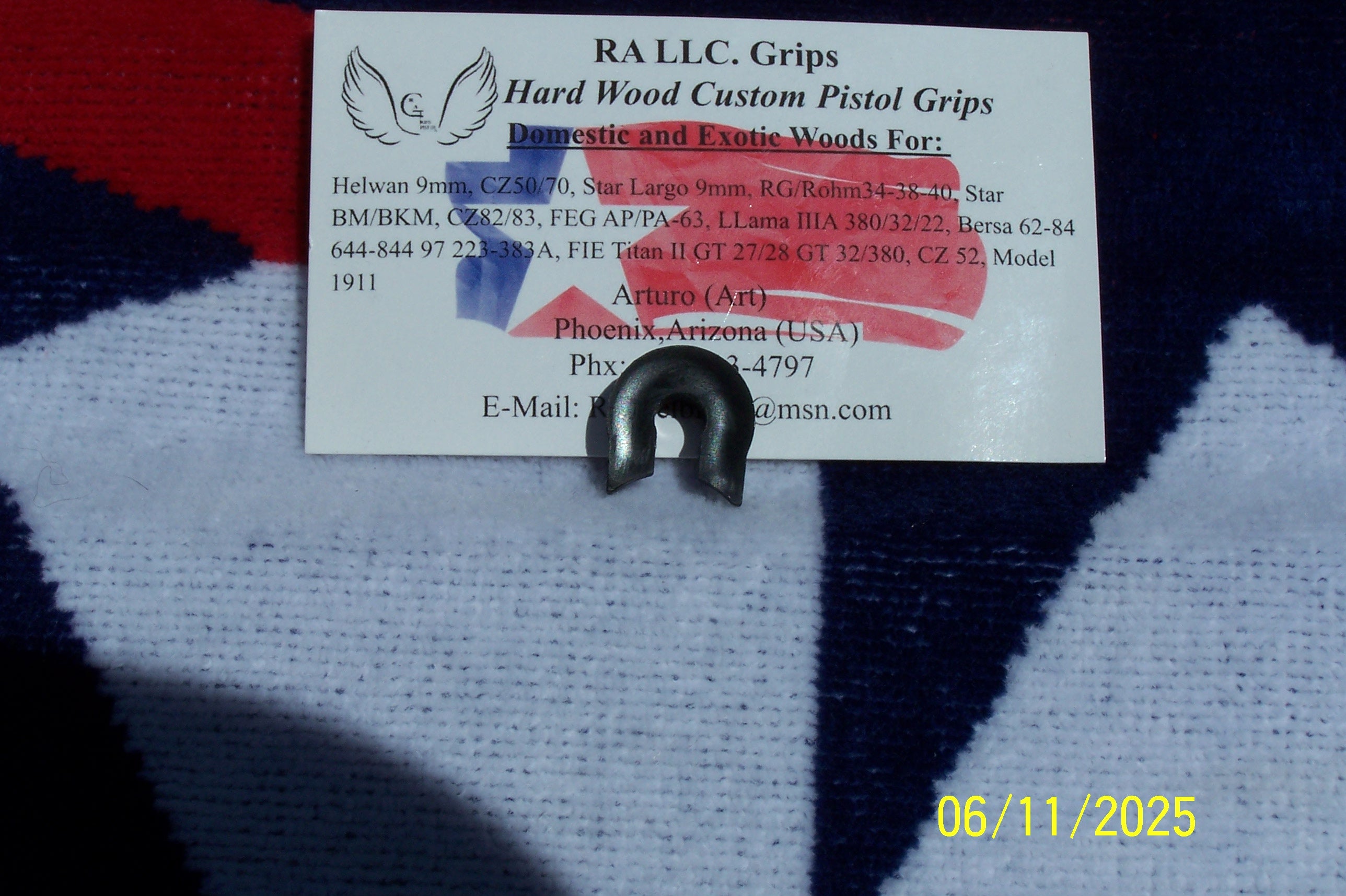 Star PD .45 Auto recoil Spring Guide buffer