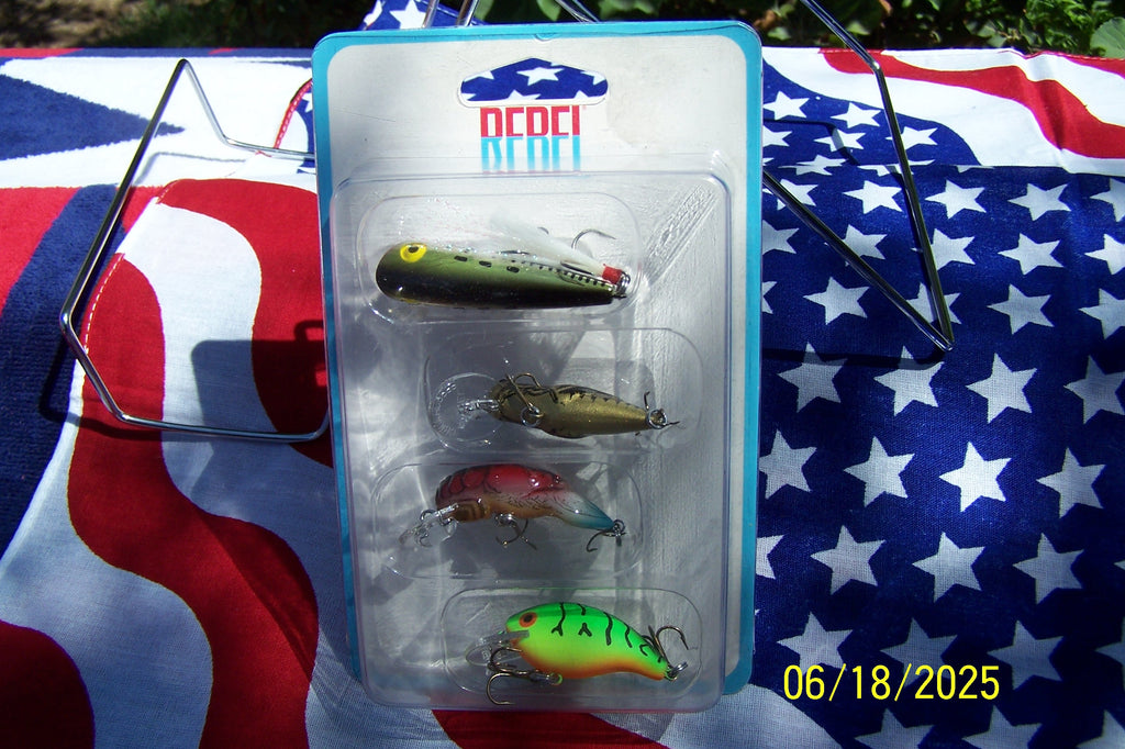 Rebel 4-pack fishing lure kit