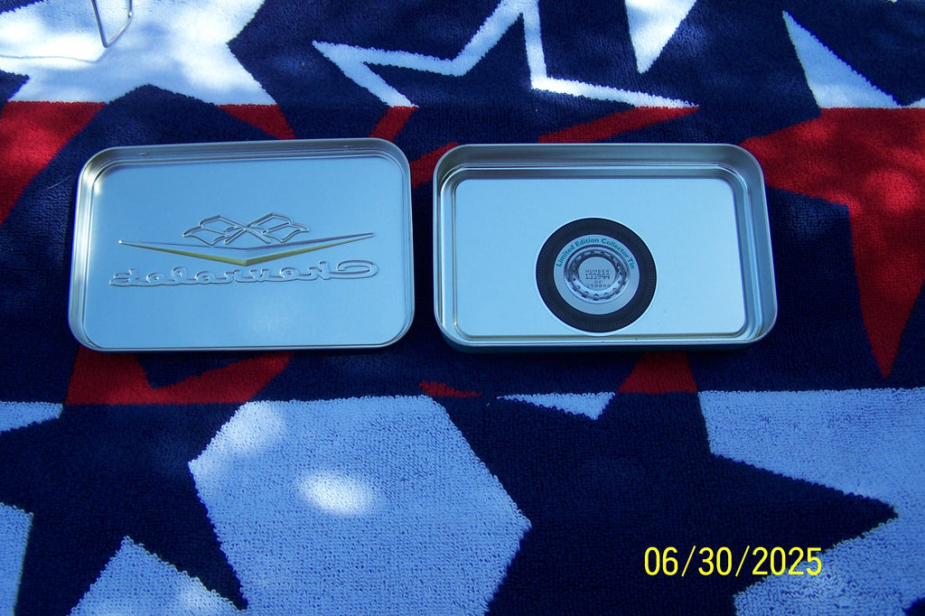 1999 Chevrolet Tin Holder Ltd Edition Vintage