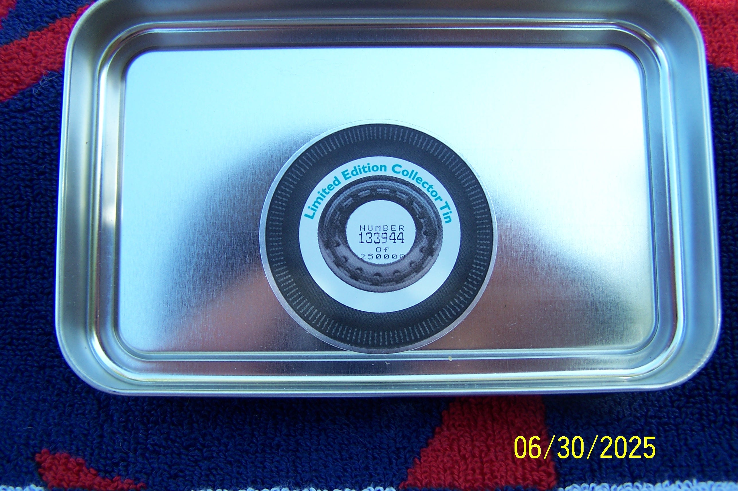 1999 Chevrolet Tin Holder Ltd Edition Vintage
