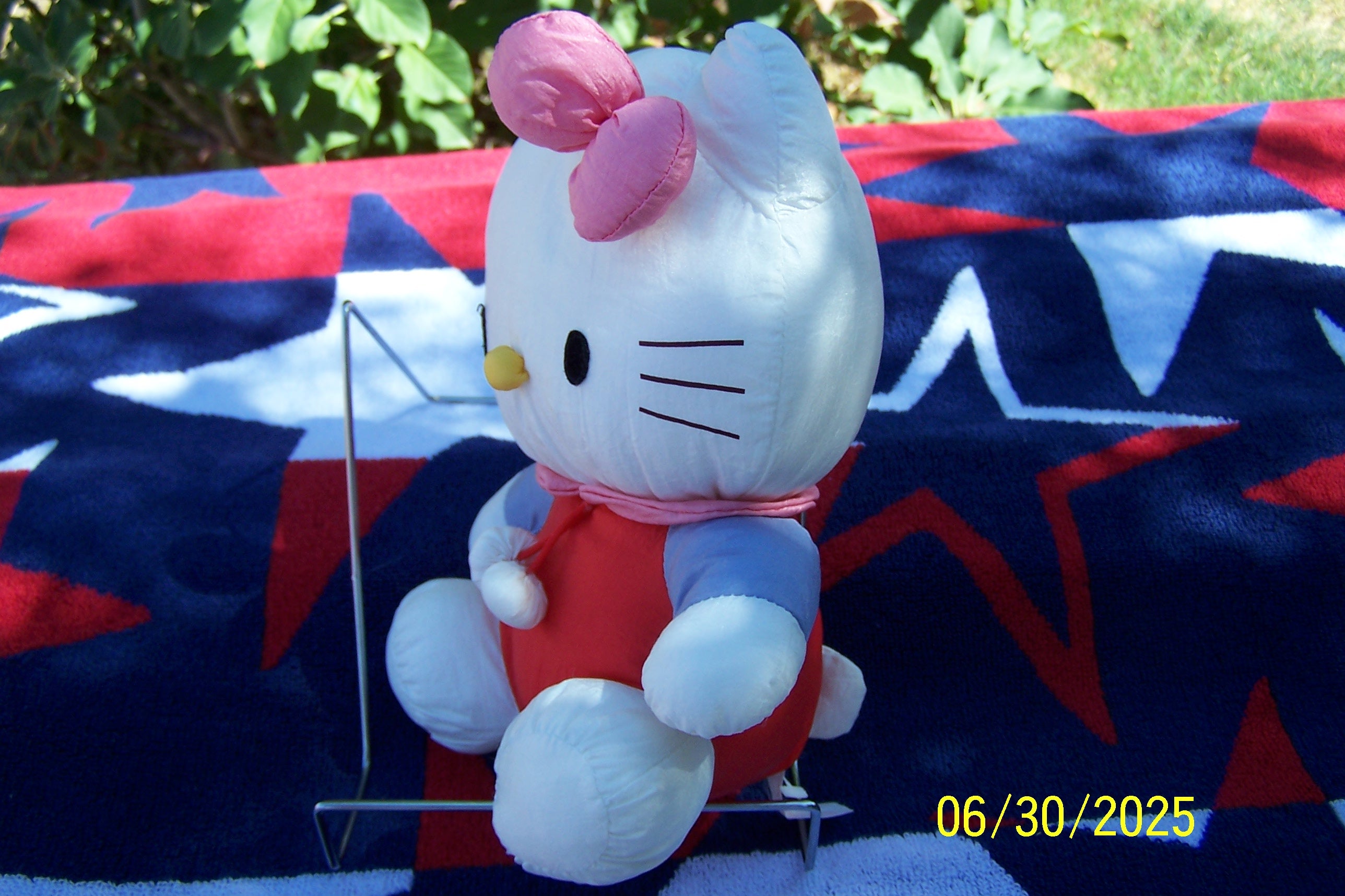 Hello Kitty Plushy; Sanrio GmbH &nbsp;22525 Hamburg Germany Vintage