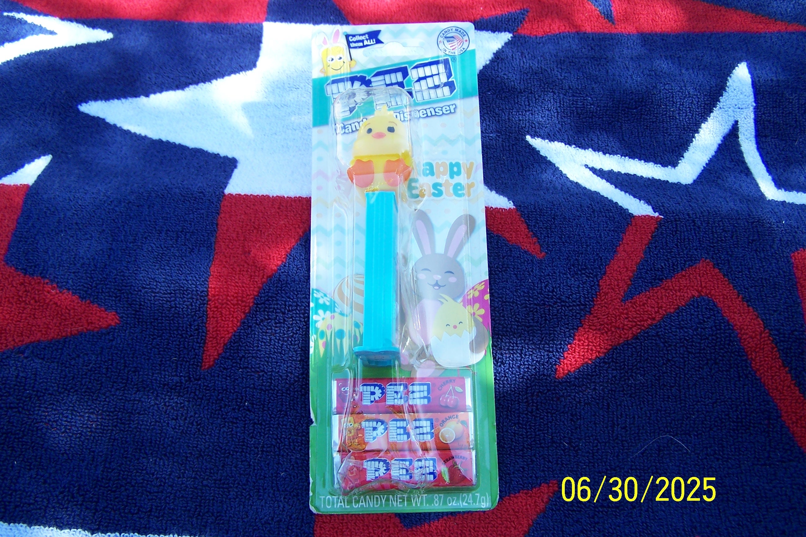 Chick Happy Easter Pez Candy and Dispenser