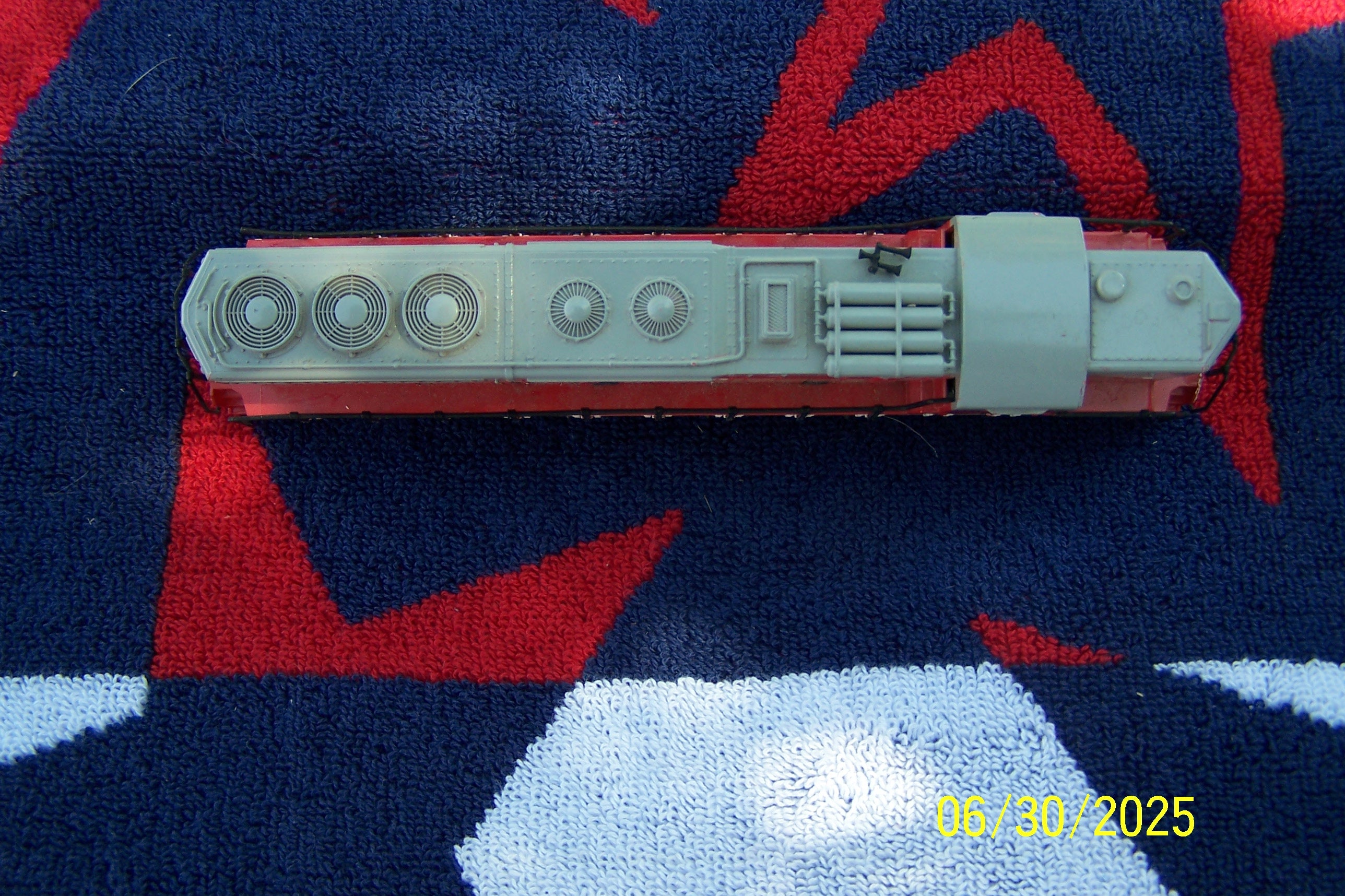 HO Train Tyco Burlington SD24